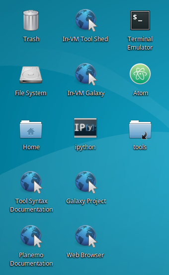 Screenshot Xubuntu desktop